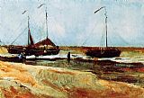 Vincent van Gogh Beach at Scheveningen in Calm Weather painting